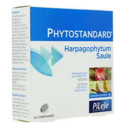 Pileje Phytostandard Harpagophytum saule blanc 30 comprimés