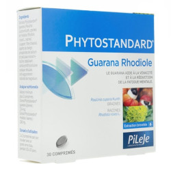 Pileje Phytostandard Guarana-Rhodiole 30 comprimés