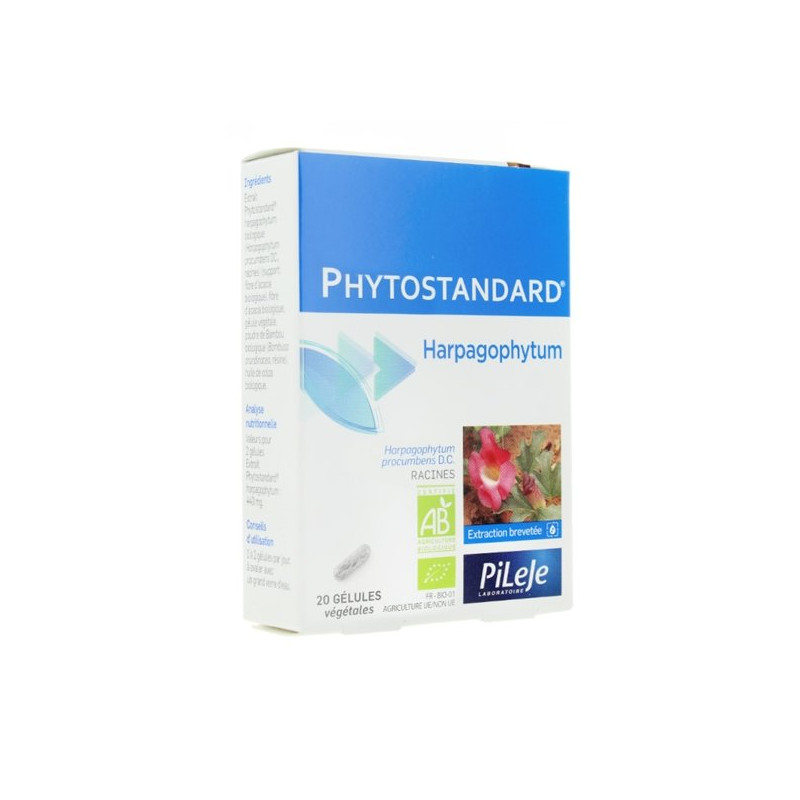 Pileje Phytostandard Harpagophytum 20 gélules