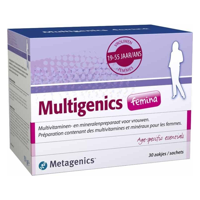 Metagenics Multigenics femina 30 sachets