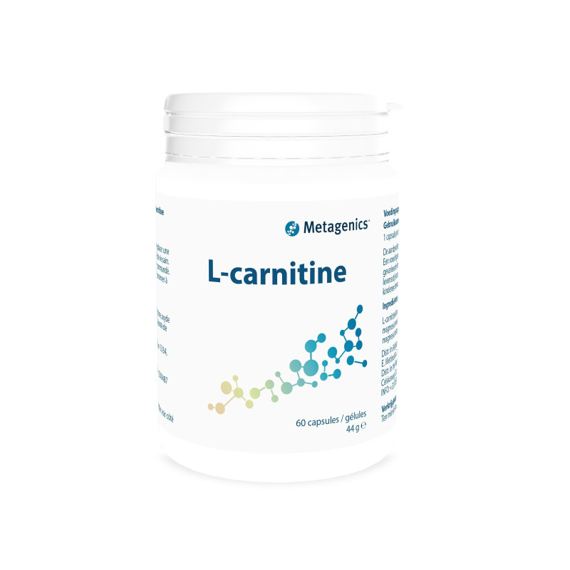 Metagenics L-carnitine- by- 60 gélules 500mg