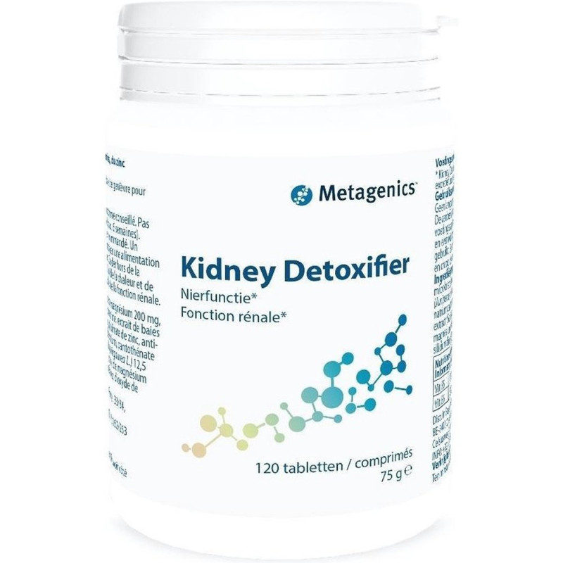Metagenics Kidney detoxifier 120 comprimés