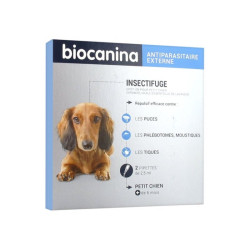 Biocanina Insectifuge Naturel Spot-On Petit Chien 2 pipettes
