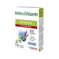 Ortis IntestiNorm Intestin Action Rapide 24+12 comprimés