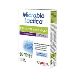 Ortis Microbio Lactica Ferments Lactiques 30 comprimés