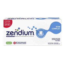 Zendium Dentifrice Soin Complet 2 x 75ml