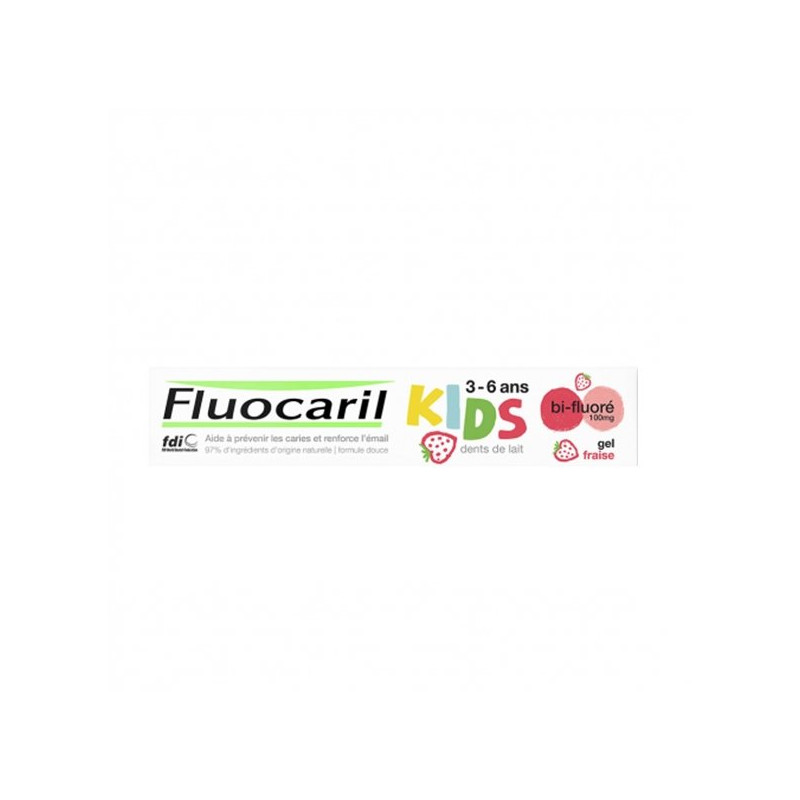Fluocaril Gel Dent Fraise 3-6 ans 50ml