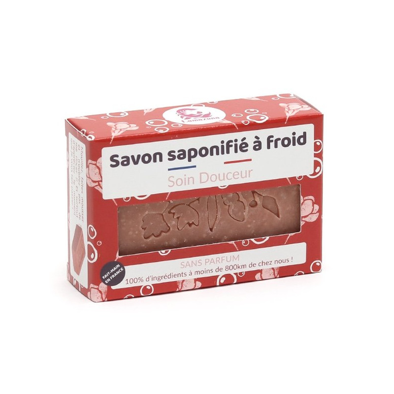 Lamazuna Savon Solide Saponifié à Froid Soin Douceur Bio 100g
