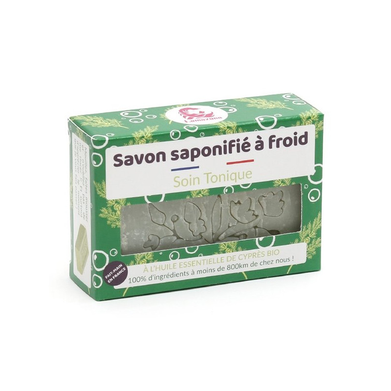 Lamazuna Savon Solide Saponifié à Froid Soin Tonique Bio 100g