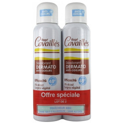 Rogé Cavailles Duo Déodorant Dermato Anti-Odeurs Spray 2x150ml
