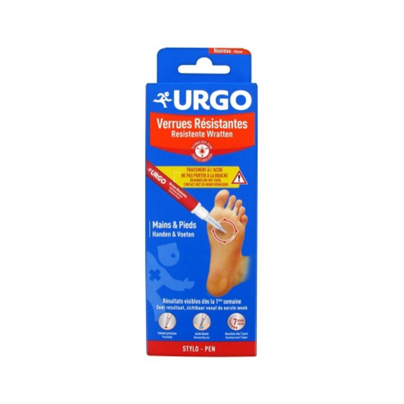 Urgo Verrues Persistantes Mains & Pieds Stylo 28 applications