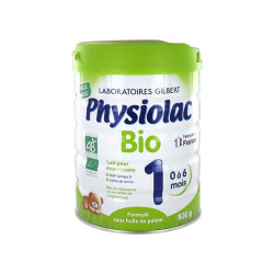 Physiolac Bio Lait 1ier Âge 0 à 6 Mois 800g