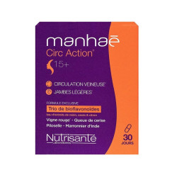 Nutrisanté Manhaé Circ Action 30 gélules