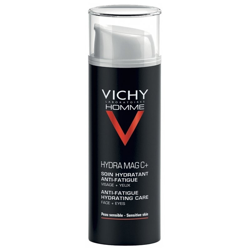 Vichy Homme Hydra Mag C+ Soin Hydratant Anti Fatigue Visage & Yeux 50ml