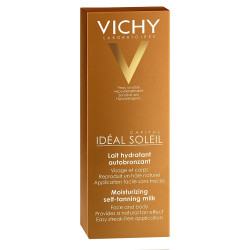 Vichy Ideal Soleil Lait Hydratant Autobronzant Visage et Corps 100ml