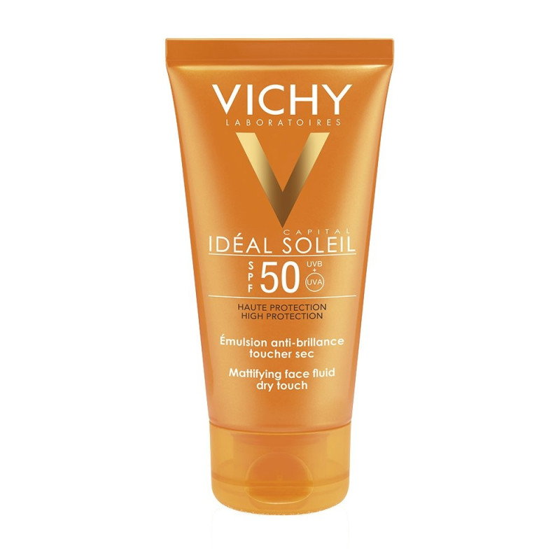 Vichy Idéal Soleil Emulsion Anti-Brillance Toucher Sec SPF50 50 ml