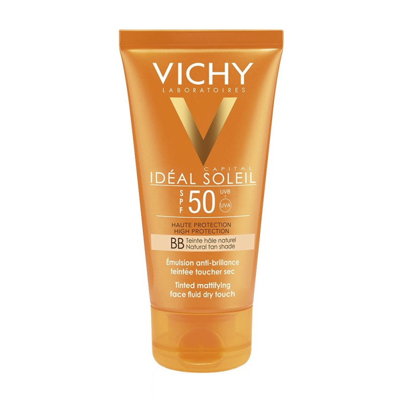Vichy Idéal Soleil BB Emulsion Toucher sec teintée SPF50 50 ml