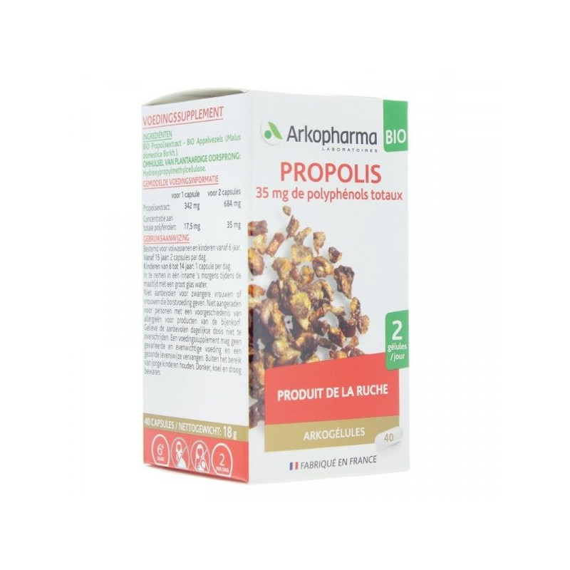 Arkopharma Arkogélules Propolis 40 gélules