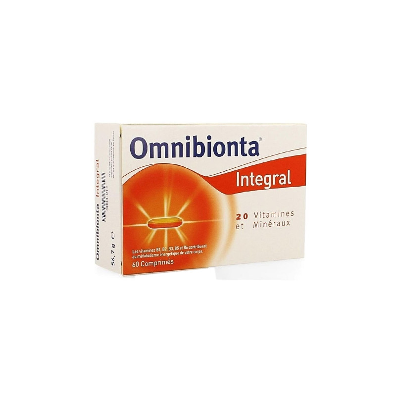 Omnibionta Integral 60 comprimés