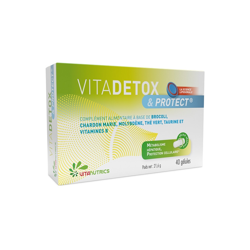 Vitanutrics VitaDetox & Protect 40 gélules