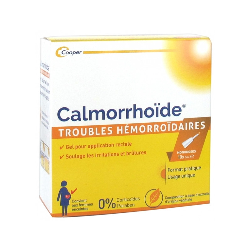 Calmorrhoïde Troubles Hémorroïdaires 10x5ml