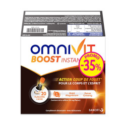 Omnivit Boost Instant Offre Spéciale 20 flacons