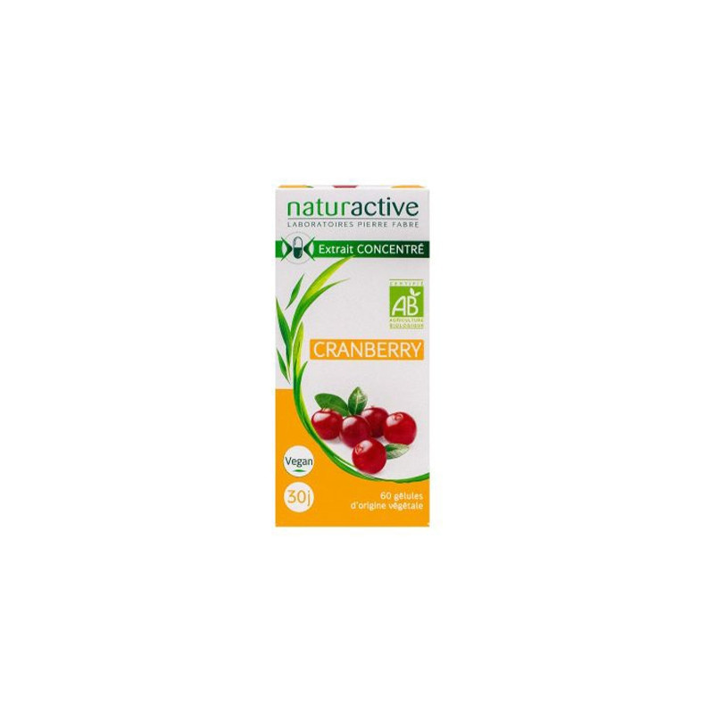 Naturactive Cranberry Bio 60 gélules