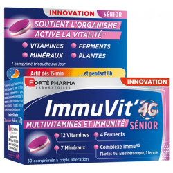 Forte Pharma ImmuVit' 4G Sénior 30 comprimés