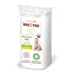 Bocoton Maxi Carrés Bébé Bio 60x