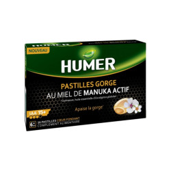 Humer Pastilles Gorge Manuka 15+ 16 pastilles