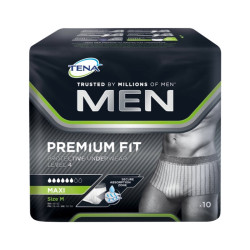 Tena Men Premium Fit Protective Underwear Level 4 10 pces