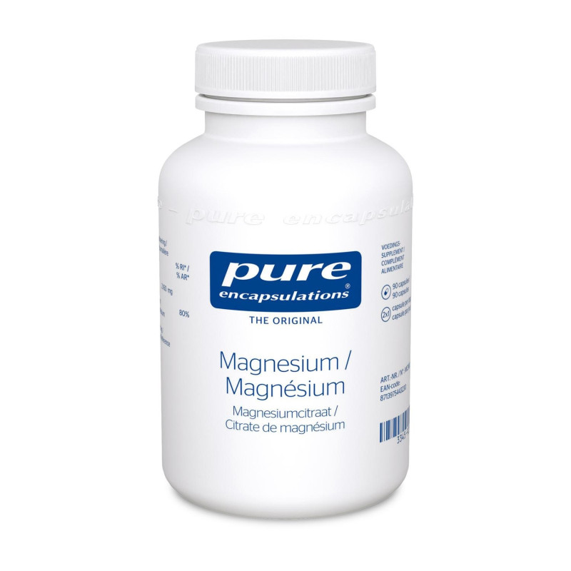 Pure Encapsulations Citrate de Magnésium 90 gélules
