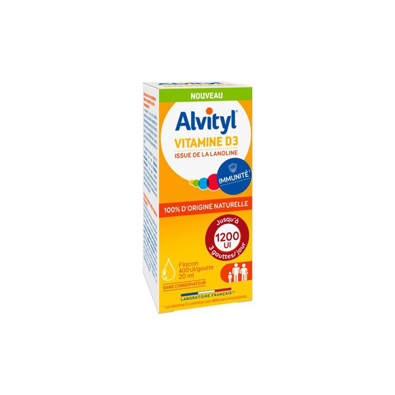 Alvityl Vitamine D3 1200 UI 20ml