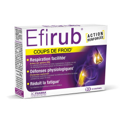 3C Pharma Efirub Coups de Froid 30 comprimés