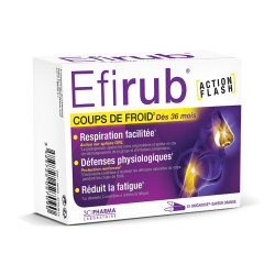 3C Pharma Efirub Coups de Froid 15 unicadoses