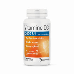 3C Pharma Vitamine D3 30 comprimés