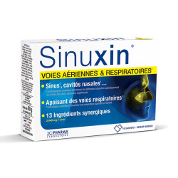 3C Pharma Sinuxin Voies Aériennes & Respiratoires 15 comprimés