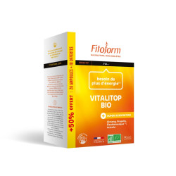 Fitoform Vitalitop Bio 20 ampoules + 10 offertes