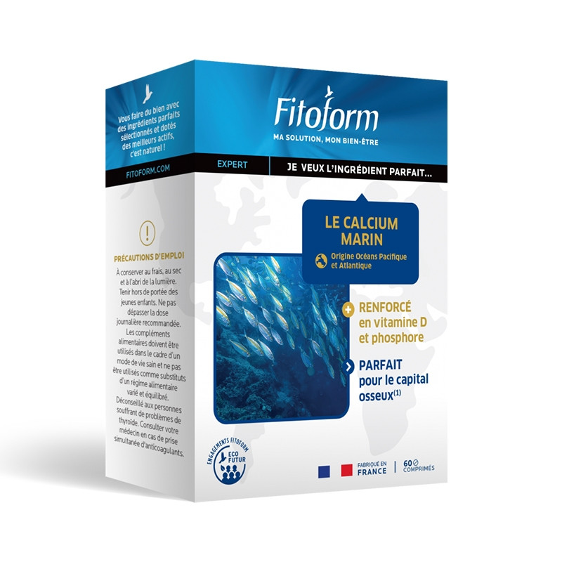 Fitoform Le Calcium Marin 60 comprimés