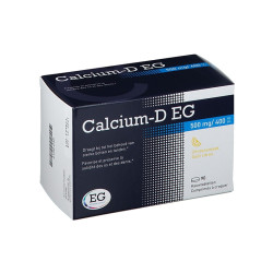 Calcium D EG 500mg/400UI Citron 90 comprimés