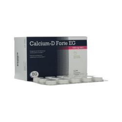 Calcium D EG 1000mg/800UI Menthe 90 comprimés
