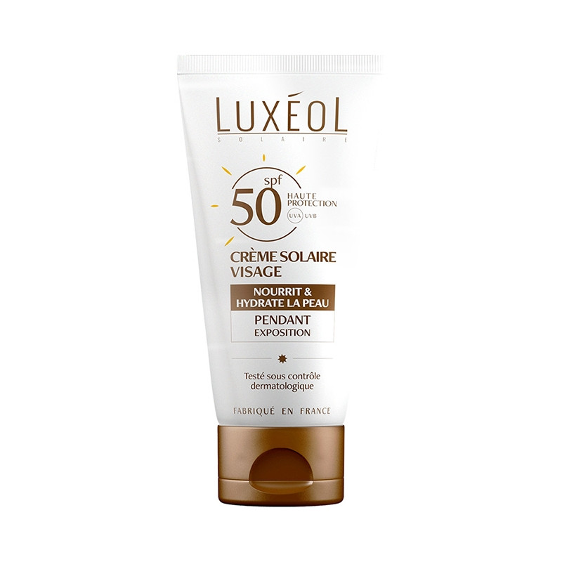 Luxéol Crème Solaire Visage SPF50 50ml