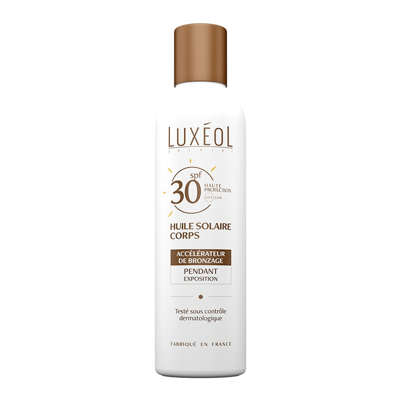 Luxéol Huile Solaire Corps SPF30 Spray 150ml
