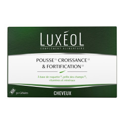 Luxéol Cheveux Pousse Croissance & Fortification 30 gélules