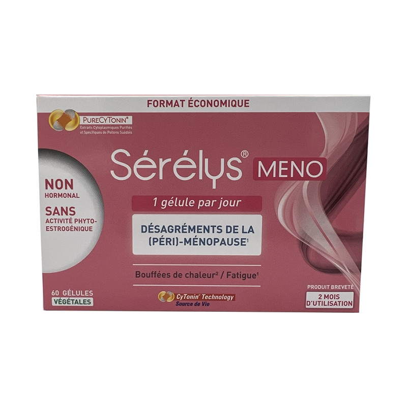 Sérélys Méno Désagréments de la Ménopause 60 gélules