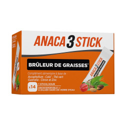 Anaca 3 Stick Brûleur de Graisses 14 sticks