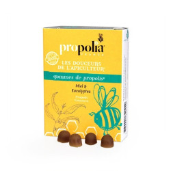 Propolia Gommes de Propolis Miel & Eucalyptus 45g