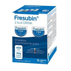 Fresubin 2 Kcal Drink Assortiment Goûts 4x200ml