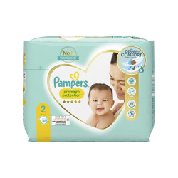 Pampers Premium Protection Taille 2 30 pièces