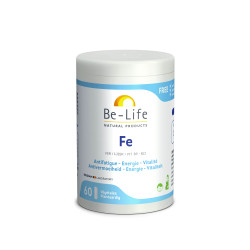 Be Life Fe Vitamines B9 B12 60 gélules